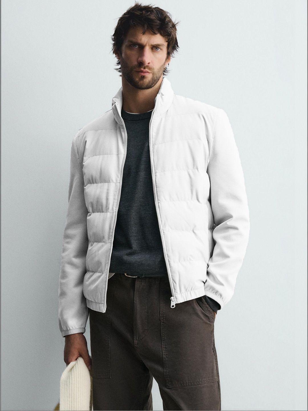 Lightweight Puffer Jacket Style 21 - Nowi Korean Fashion