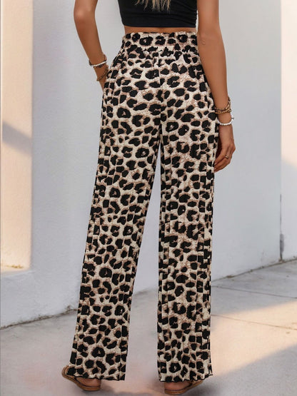 Women Animal Printed Non Iron Trousers