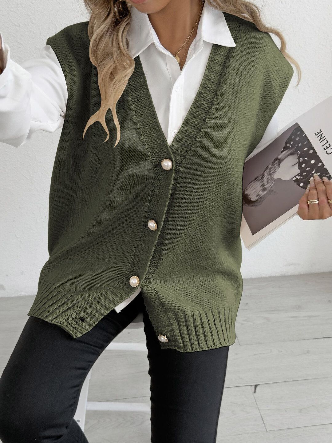 Women Sweater Vest