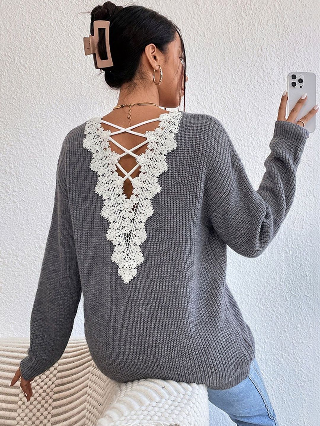 Women Ribbed Pullover