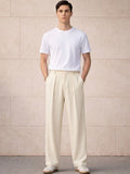 Men Pleated Trousers