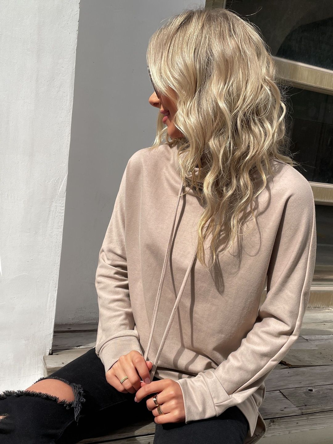 Women Hooded Sweatshirt