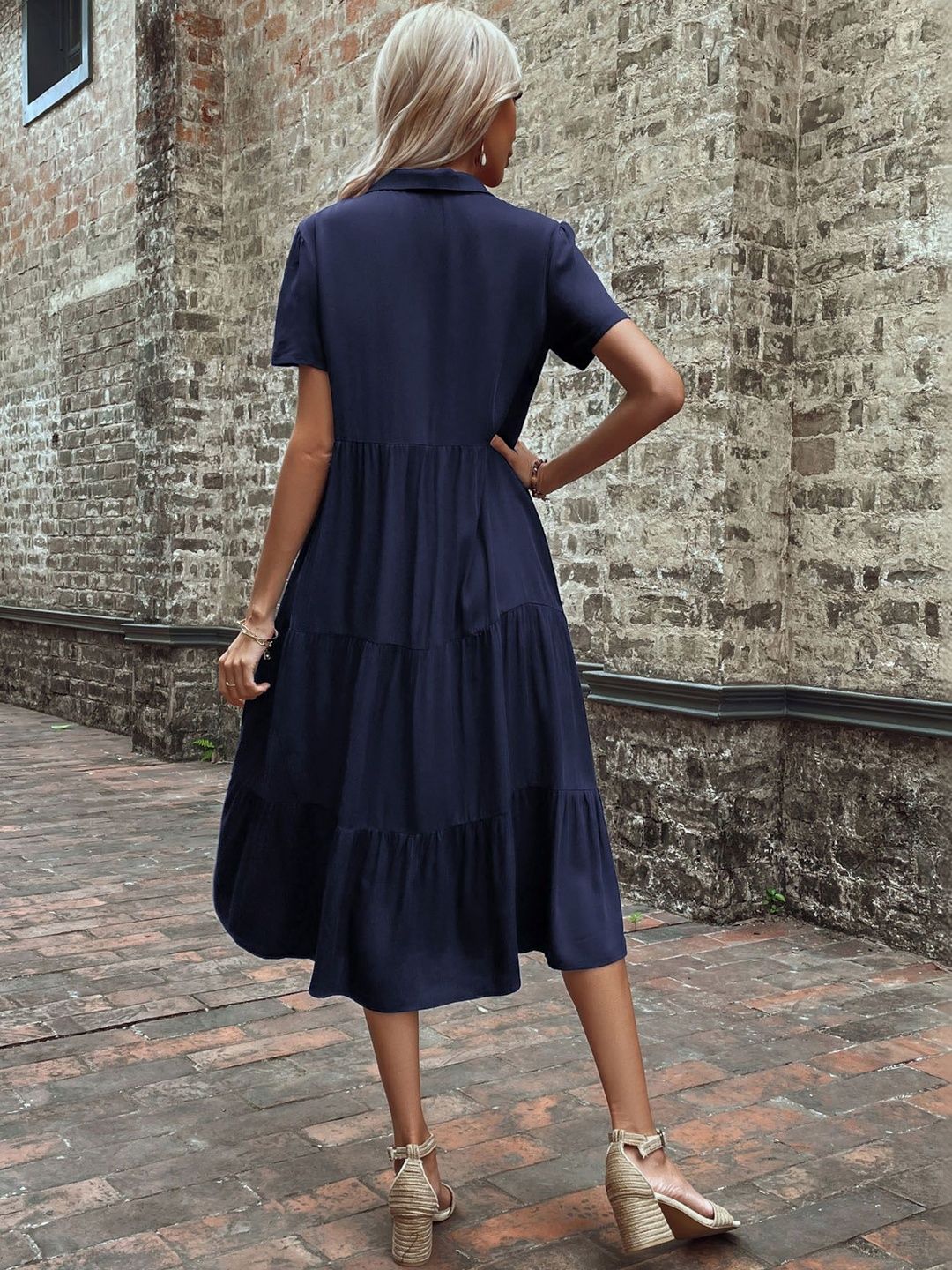 A-Line Midi Dress