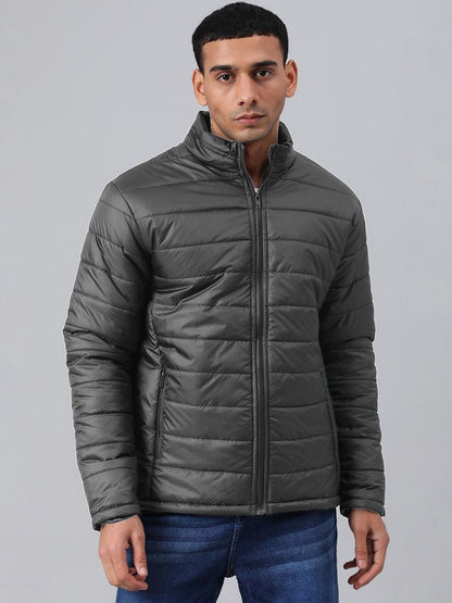 NOWI Men Solid Lightweight Puffer Jacket