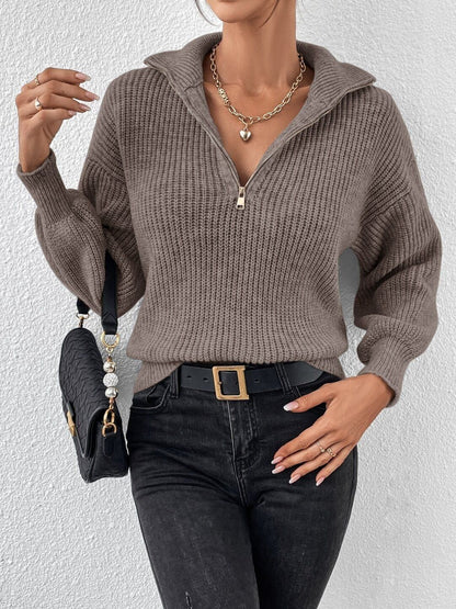Women Ribbed Pullover
