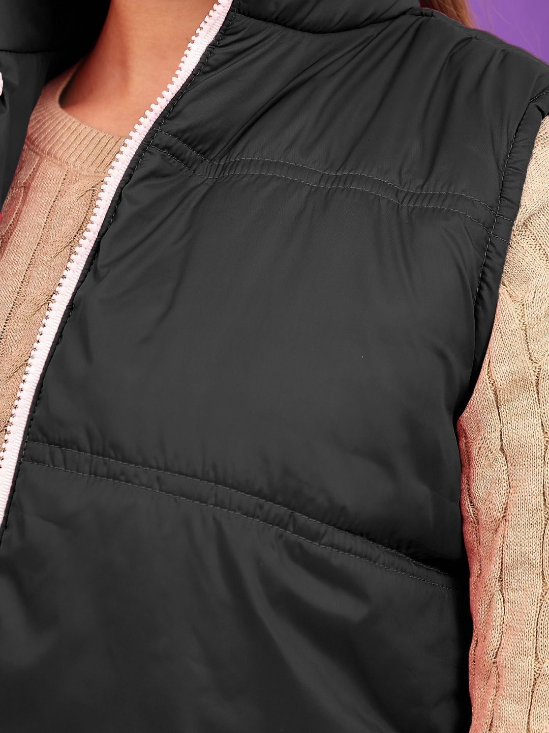 NOWI Women Lightweight Crop Puffer Jacket