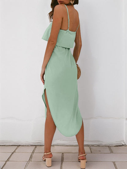 Fit & Flare Midi Dress
