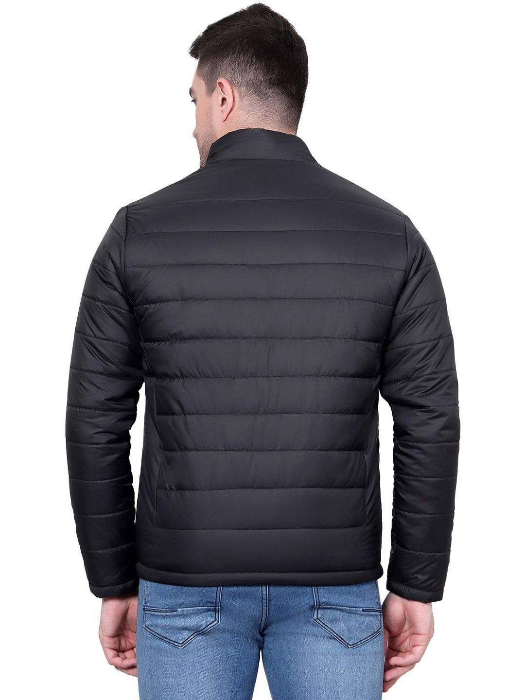 NOWI Stand Collar Lightweight Puffer Jacket