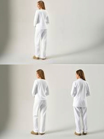 Round Neck Top & Trousers Co-Ords