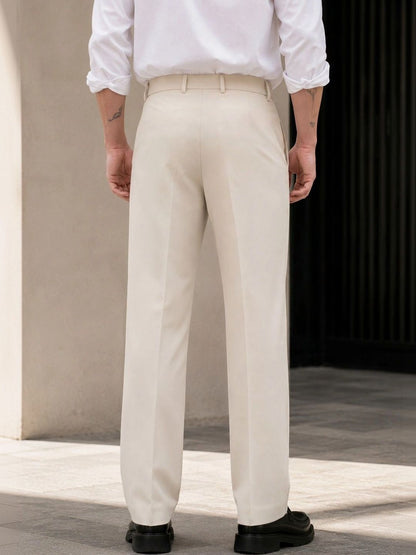 Men Wrinkle Free Trousers