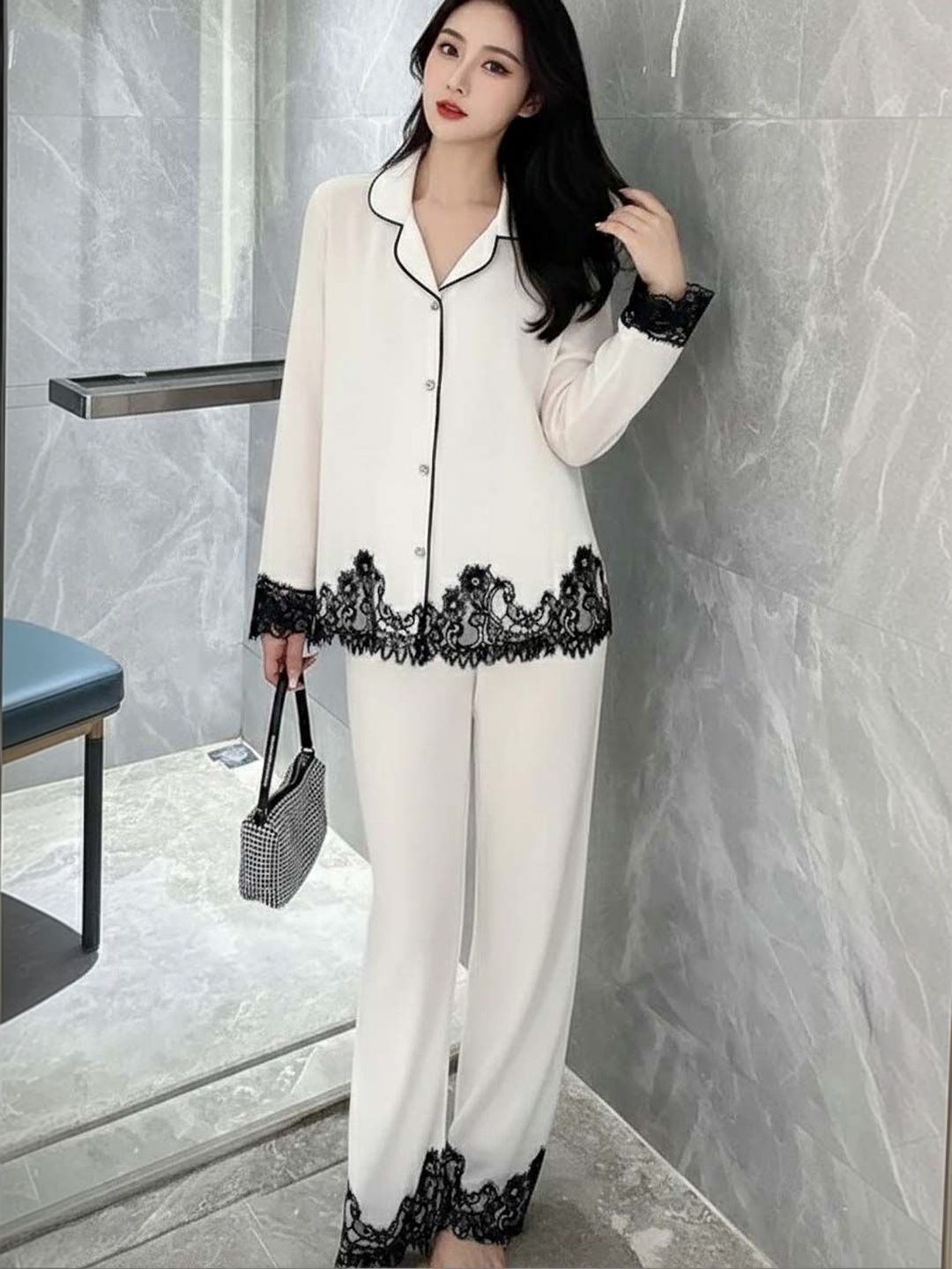 Women Printed Night suit