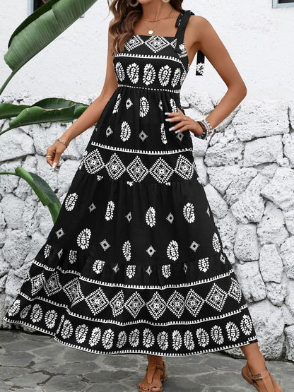 Print Maxi Dress