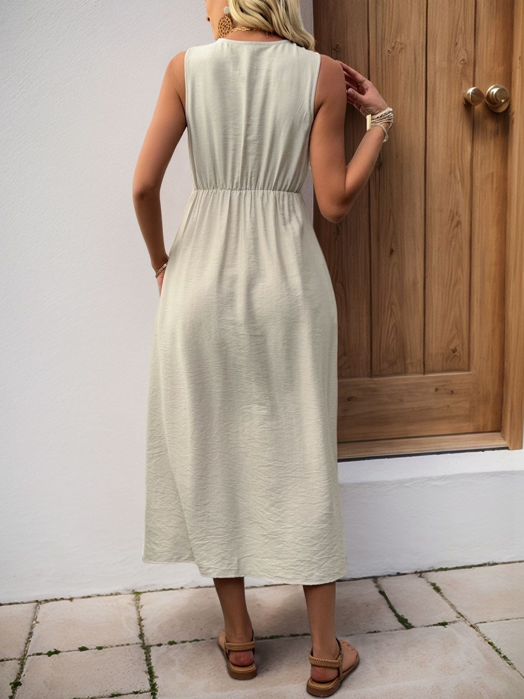 A-Line Midi Dress