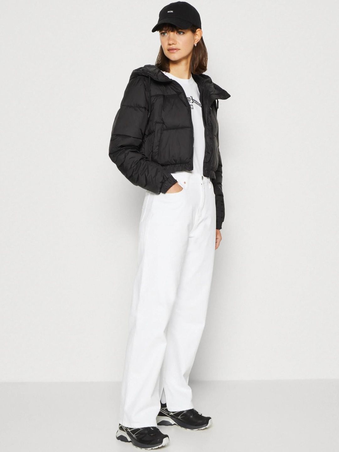 NOWI Women Lightweight Crop Puffer Jacket