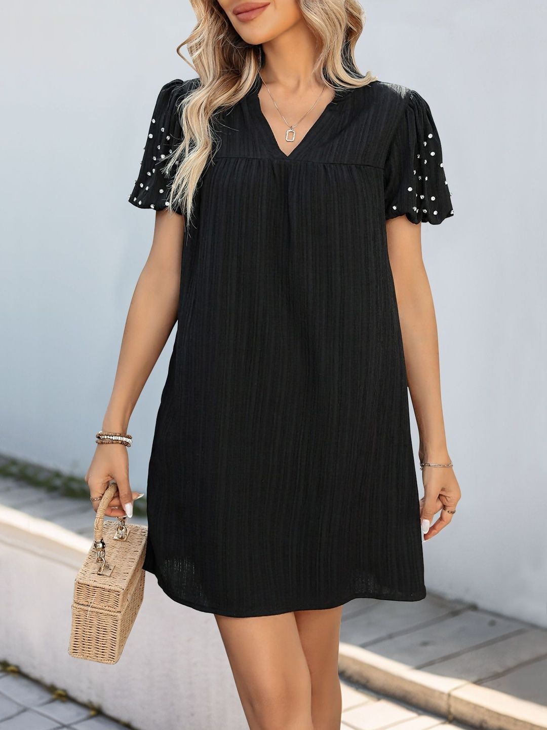 Puff Sleeve Dress
