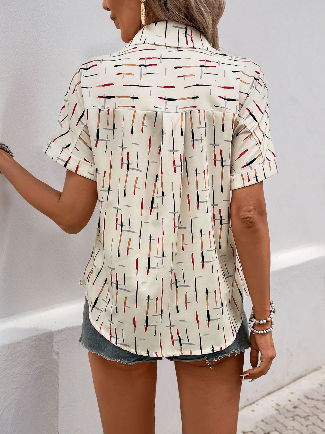 Women Printed Casual Shirt