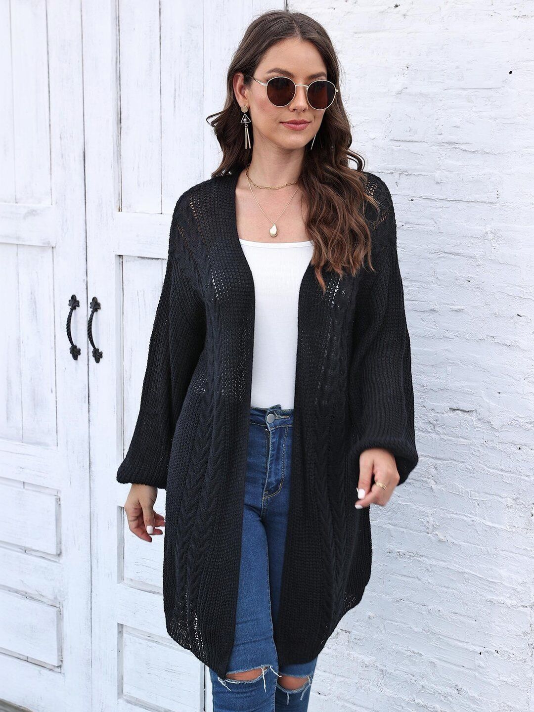 Women Longline Shrug