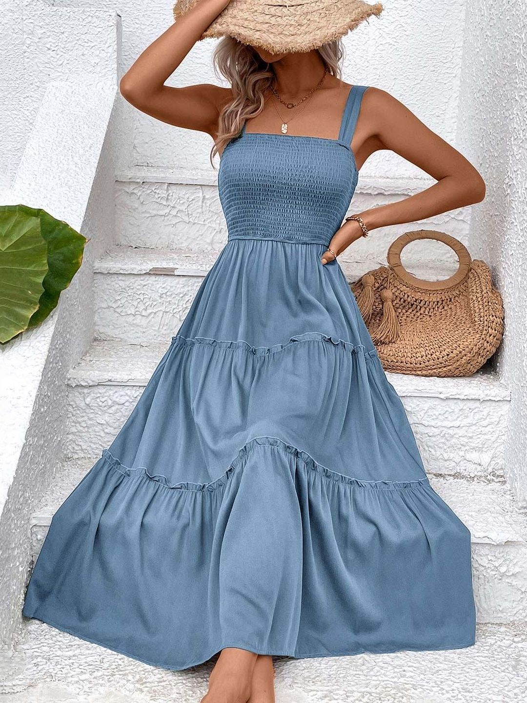 NOWI A-Line Midi Dress