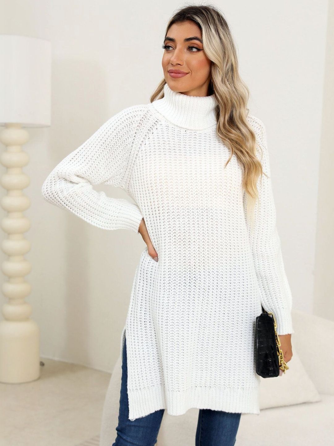 Women Longline Pullover