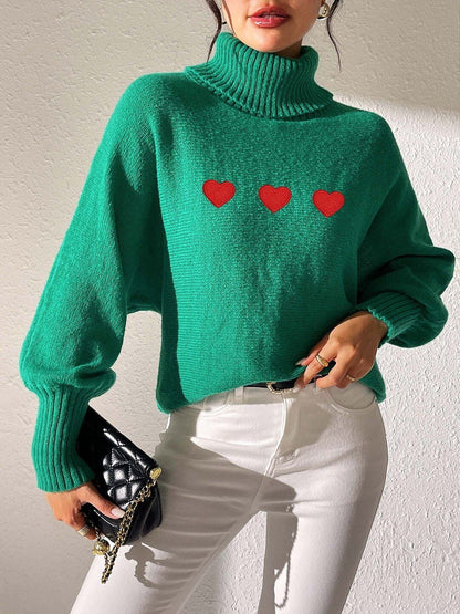 Women Embroidered Pullover with Embroidered Detail