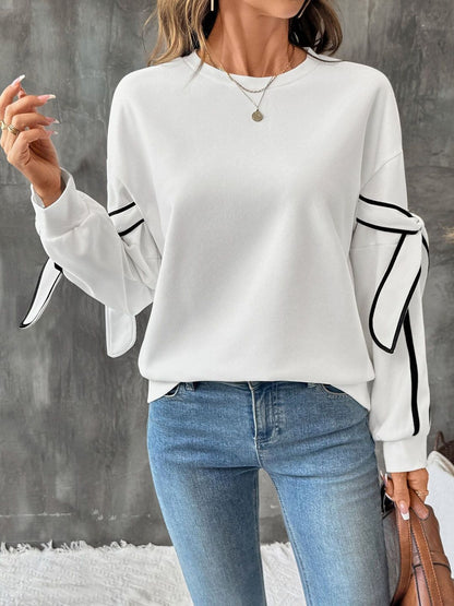 Women Colourblocked Sweatshirt