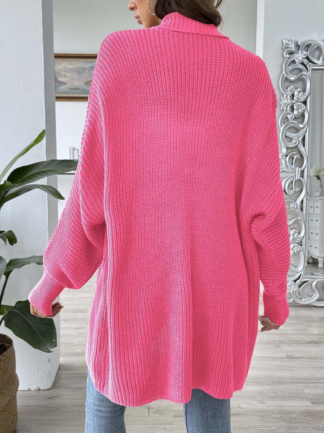 Women Ribbed Cardigan