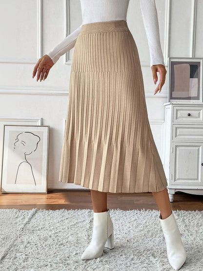 Pleated Midi Skirts