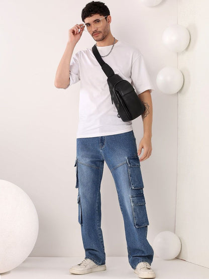 Men Jogger Mid-Rise Stretchable Jeans