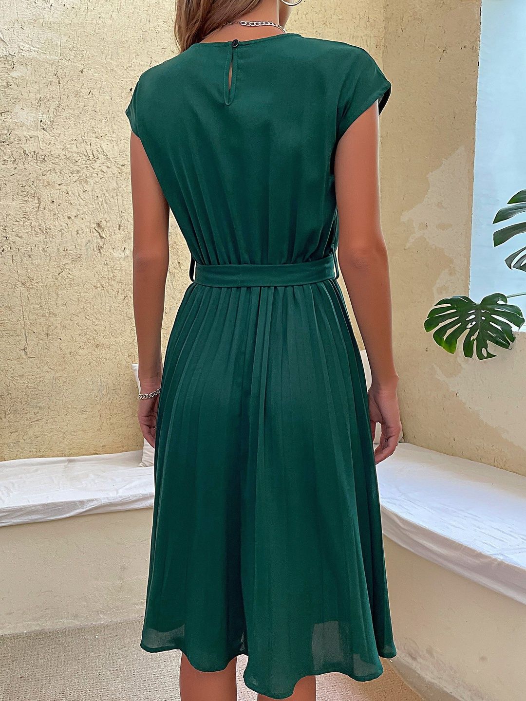 A-Line Midi Dress