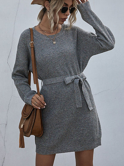Pullover in Grey - Nowi Korean Fashion