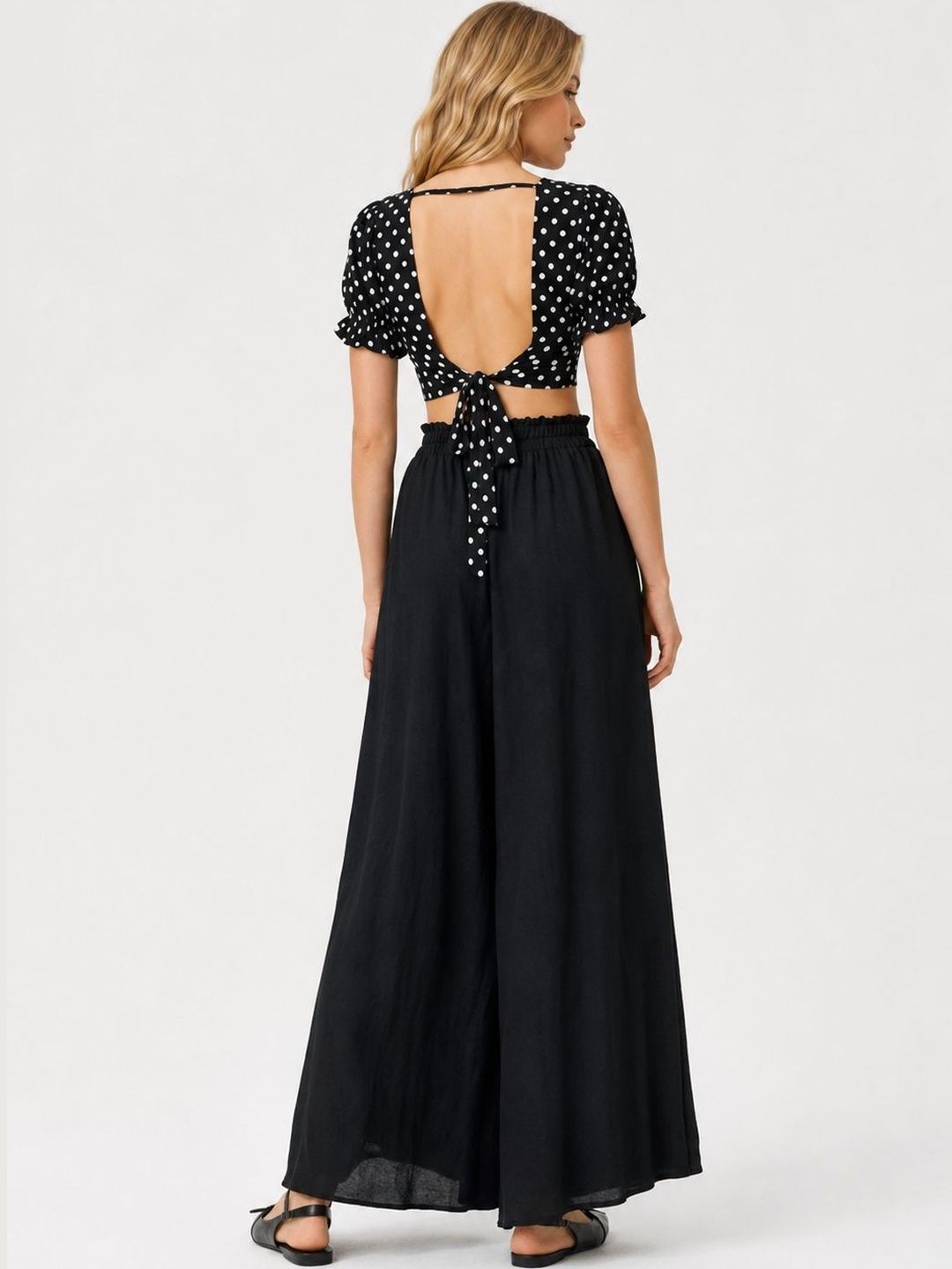 Women Relaxed Loose Fit High-Rise Trousers