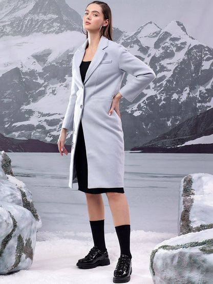 NOWI Notched Lapel Single-Breasted Casual Blazers