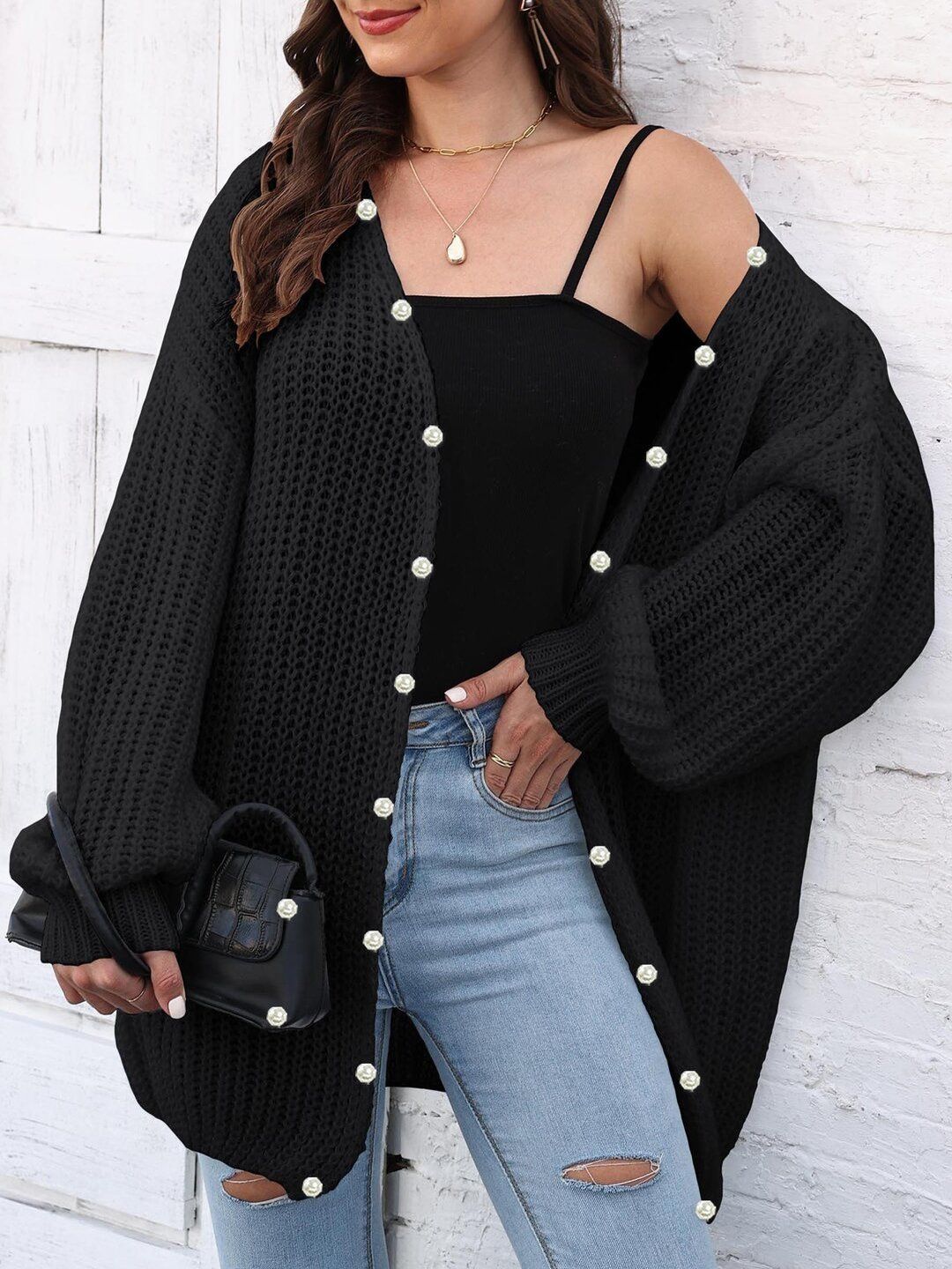 Women Longline Cardigan