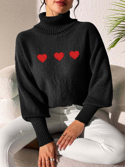 Women Printed Pullover with Embroidered Detail