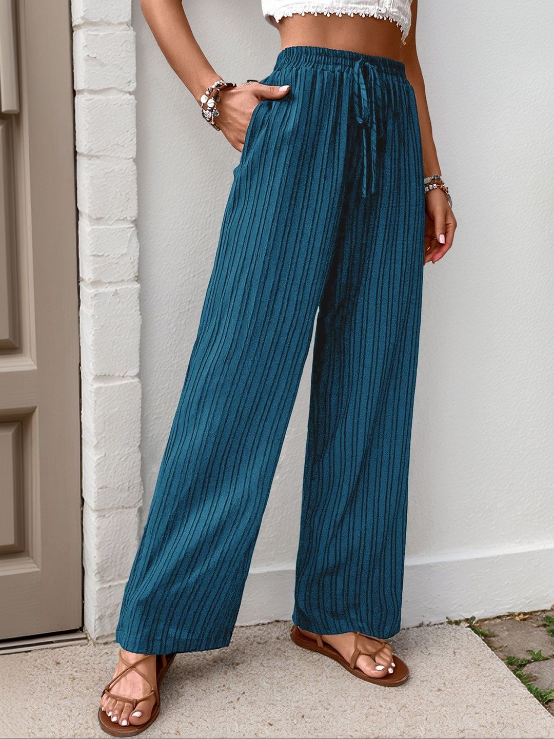 Women Non Iron Trousers