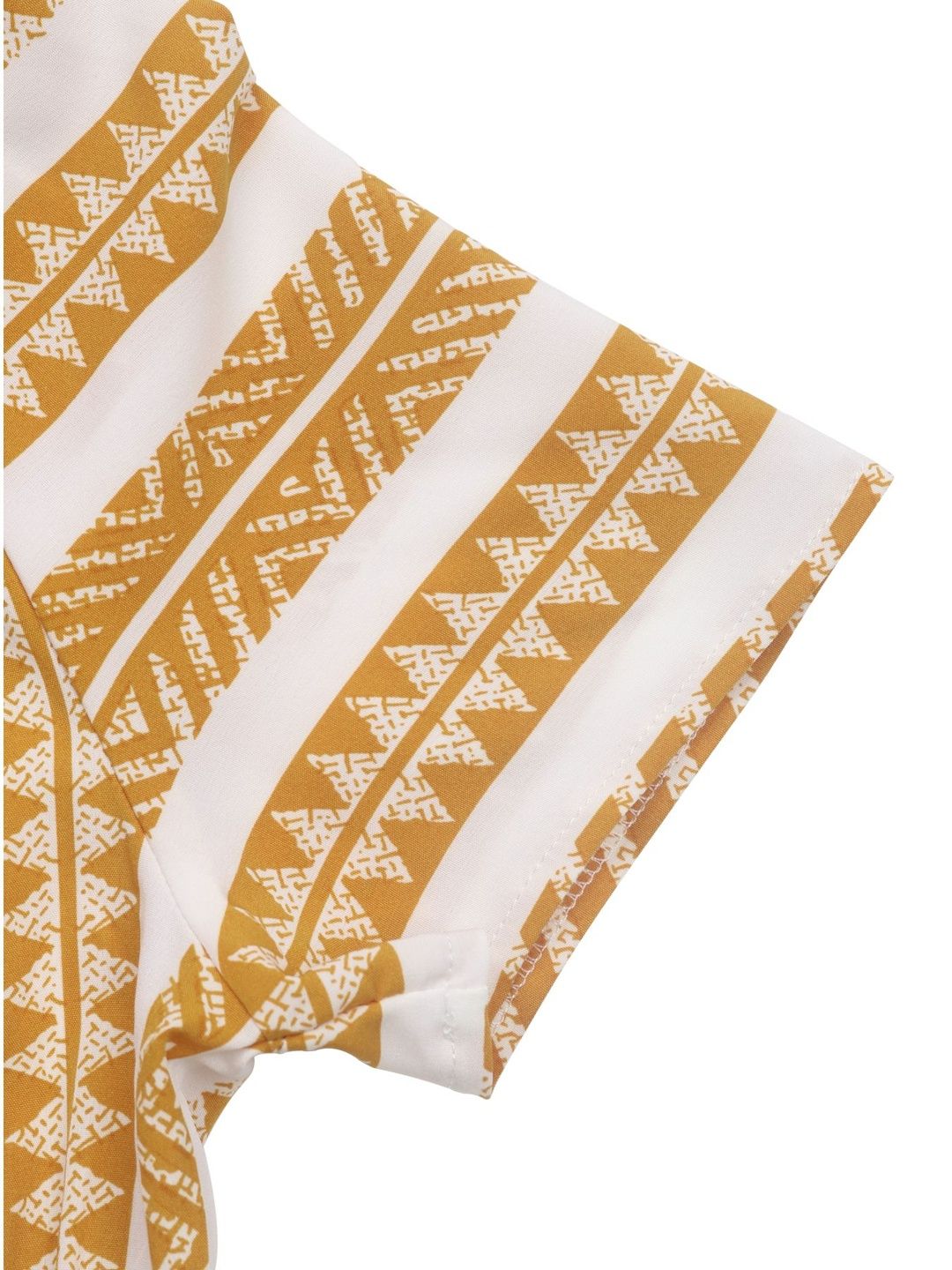 Women's Tribal Print Fit & Flare Knee Length Dress