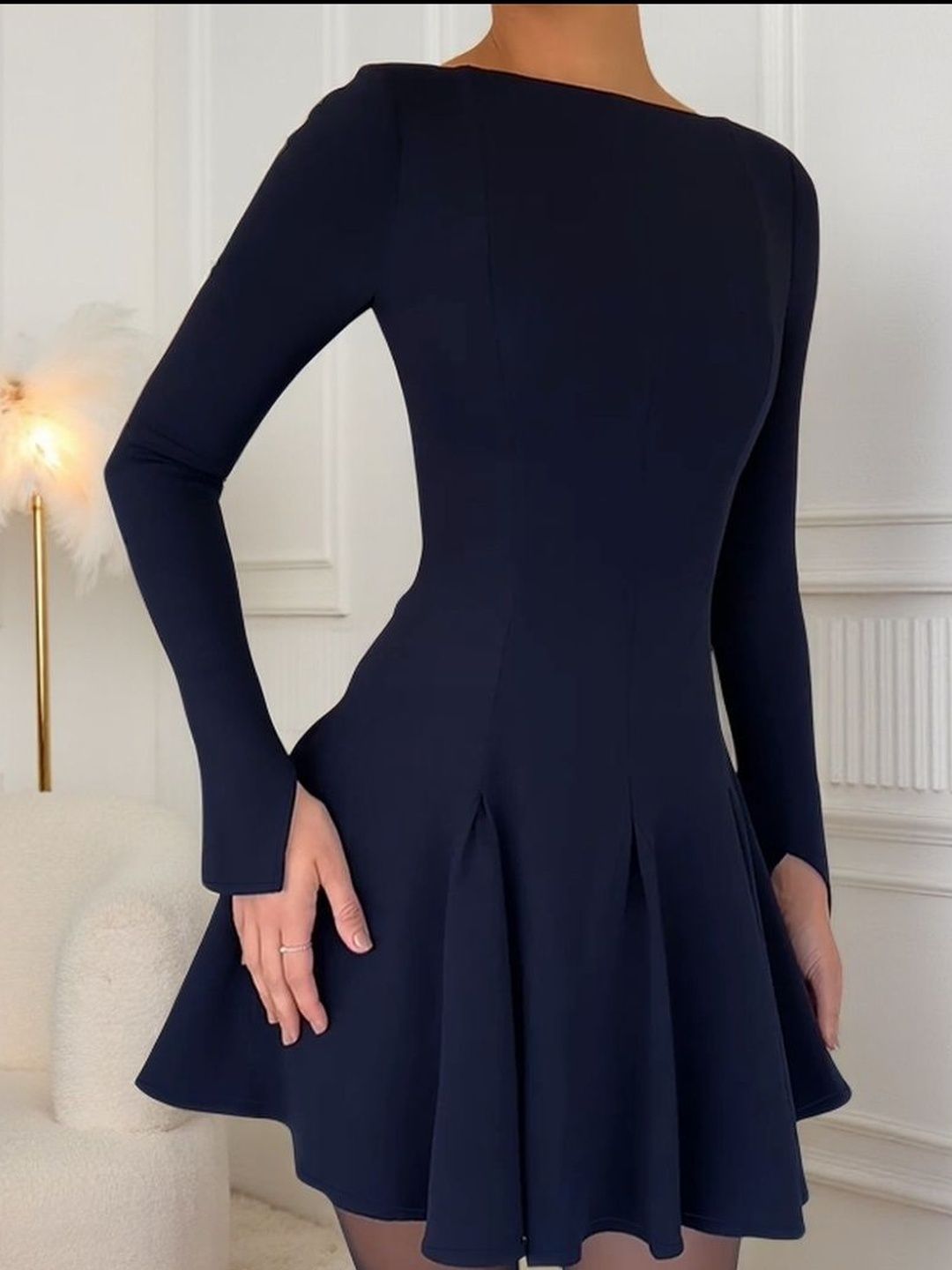 NOWI Fit & Flare Mini Dress