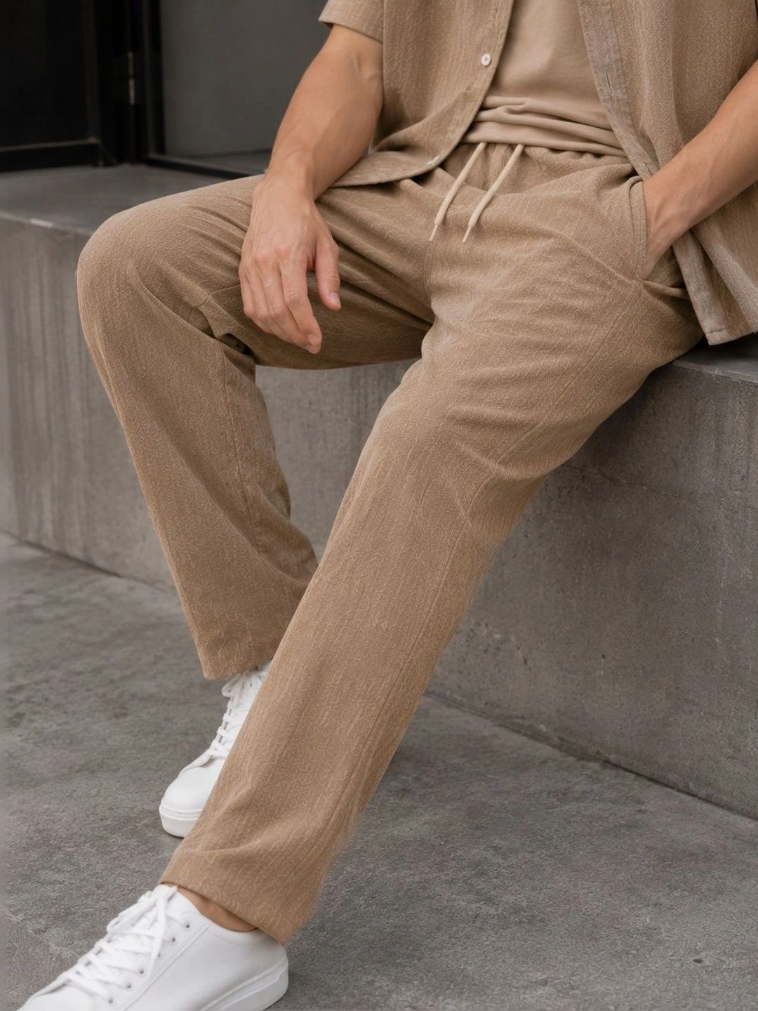 Men Easy Wash Trousers