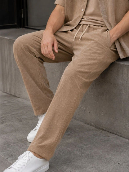 Men Easy Wash Trousers