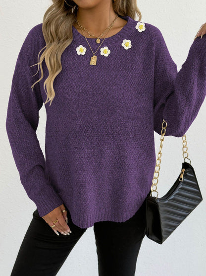 Women Pullover with Embellished Detail