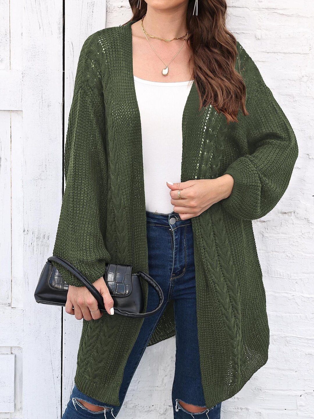 Women Longline Shrug