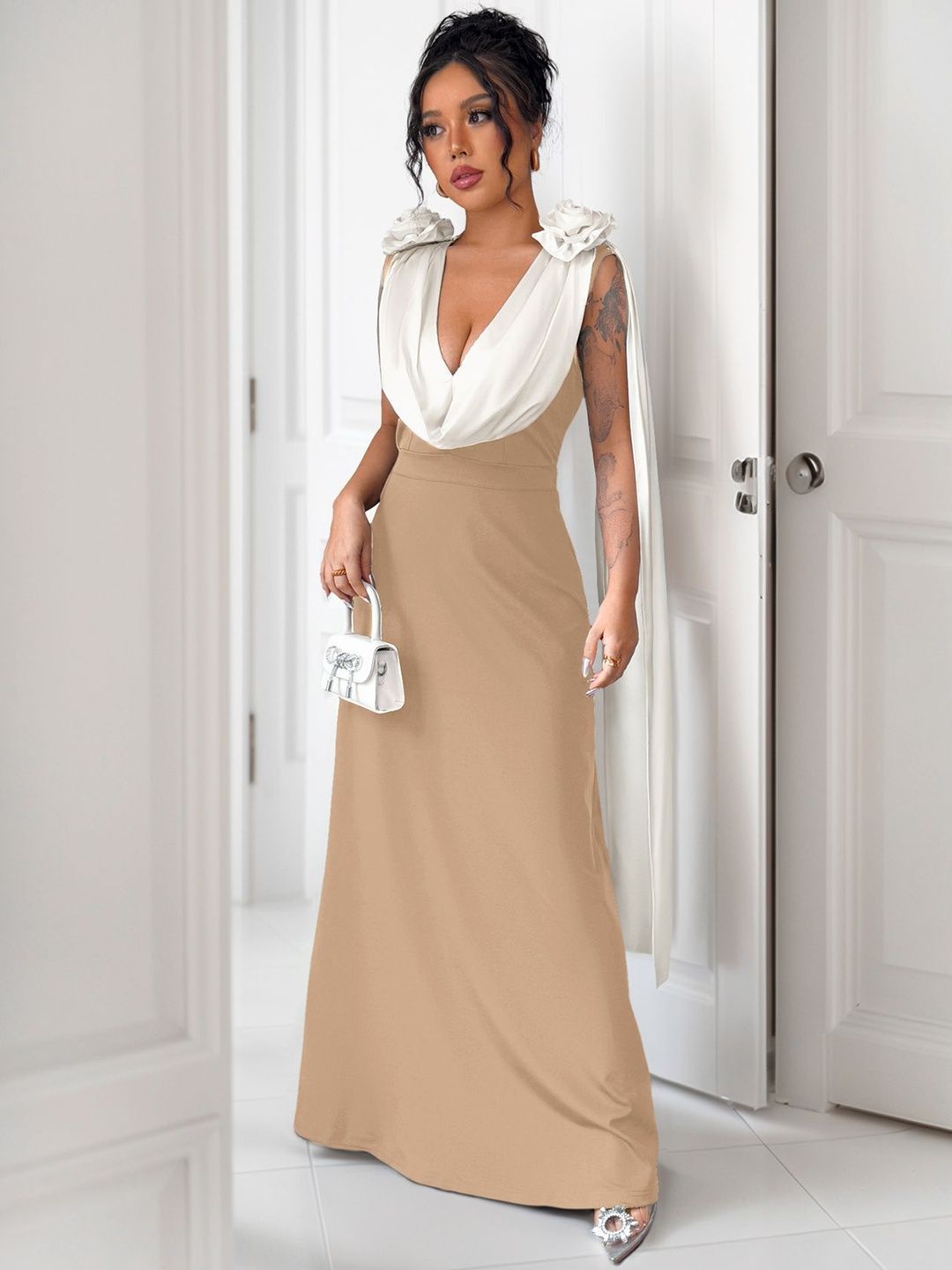 Ruffled Maxi Dress
