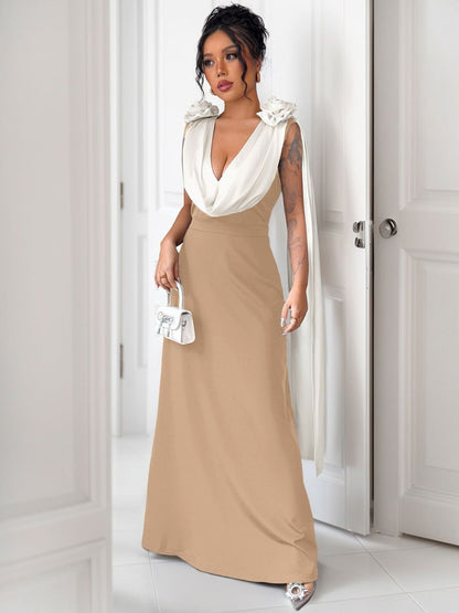 Ruffled Maxi Dress