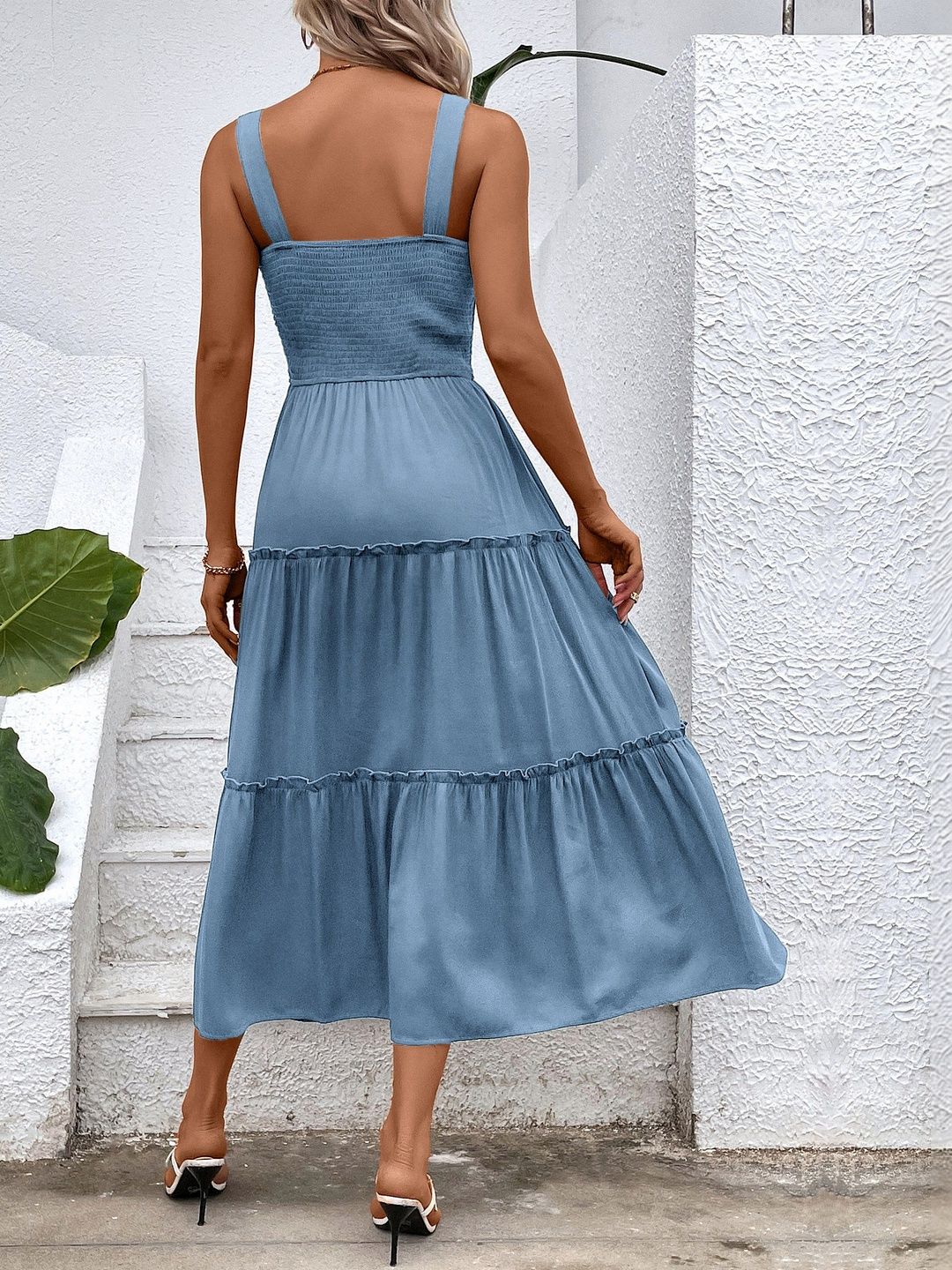 A-Line Midi Dress