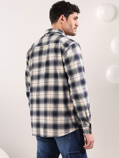Men Checked Casual Shirt