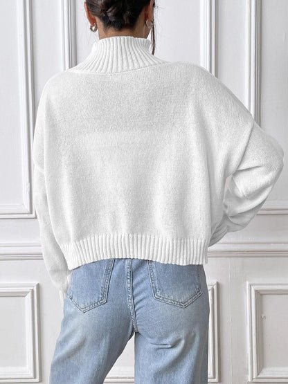 Women Crop Pullover