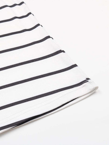 NOWI Women Striped T-shirt