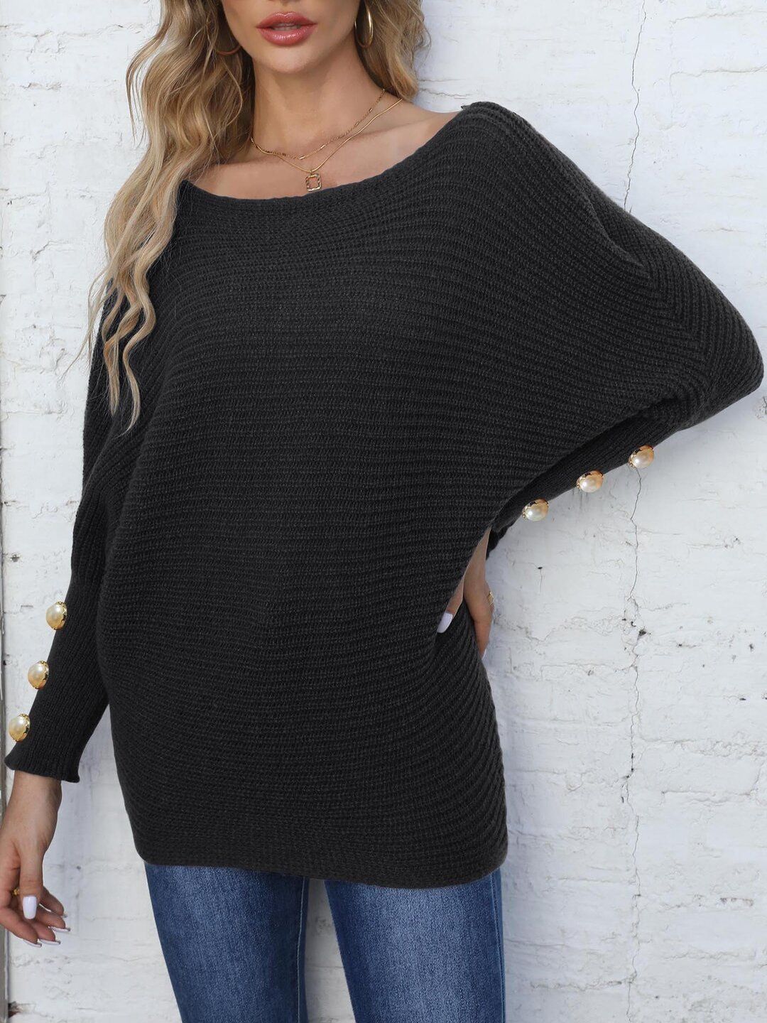 Women Ribbed Pullover