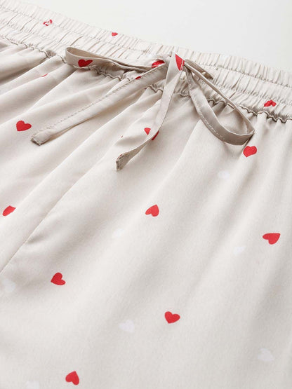 Women Printed Night suit