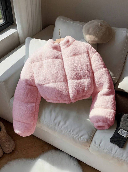 NOWI Women Lightweight Crop Puffer Jacket